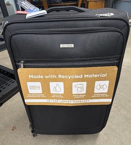 New - Ricardo Beverly Hills suitcase, black color