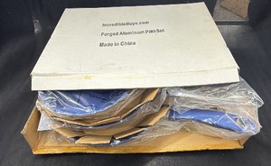 Brand New Forged Aluminum Pan set