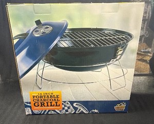 Brand New Outdoor Adventure 14 inch portable charcoal grill