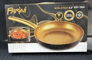 Brand New Parini Golden Chef cookware collection nonstick 9.5 inch fry pan