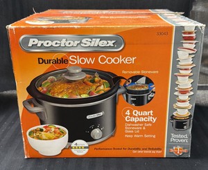 Brand New Proctor Selix 3.8 L slow cooker