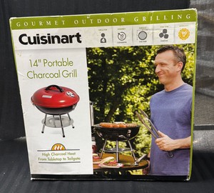 Brand New Cuisineart 14 inch portable charcoal grill