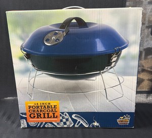 Brand New Outdoor Adventure 14 inch portable charcoal grill