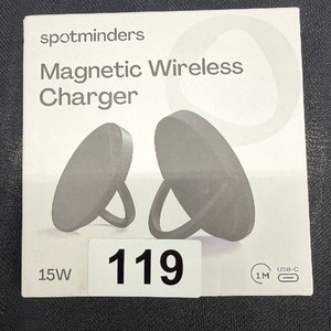 New - SpotMinders magnetic wireless charger