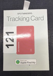 Brand New - SpotMinders Tracking Card works with apple find my