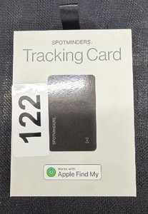 Brand New - SpotMinders, Tracking Card works with apple find my