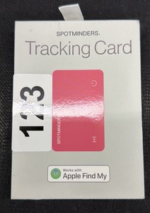 Brand New - SpotMinders, Tracking Card works with apple find my