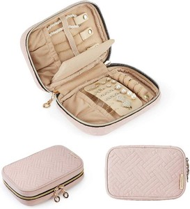Brand New BAGSMART Jewelry Organizer case for travel- Pink