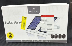 New Wasserstein box of 2 - solar panels compatible with multiple brands