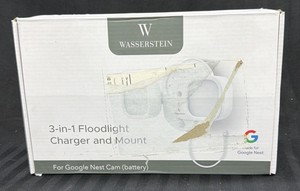 Brand New - Wasserstein Brand three in one floodlight charger and mount