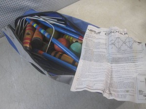 (EW4) Verus Sports Croquet Set - Bag Seam Coming Apart
