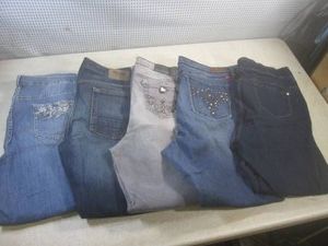 (BS) 5 Pairs of Assorted Jeans - CJ Banks, Mossimo, Zana-Di, Royalty and Luxe Denim