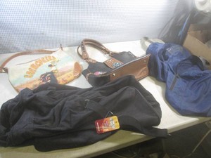 (A-3) 2 Purses and 2 Travel Bags