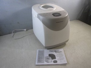 (A-3) Hamilton Beach HomeBaker Breadmaker with Manual - Preowned  Needs Cleaning