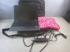(A-2) HP Probook 4530s Laptop Computer with Power Cord and Carry Bag - Untested  Unknown Condition  As-Is