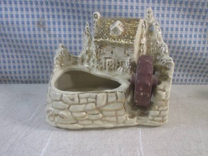 (CNTR) Vintage Shawnee Pottery Old Grist Mill Planter #769