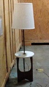 lot 50 side table lamp combo