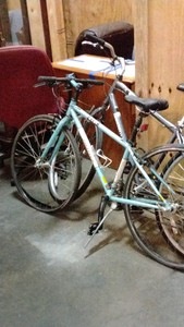 whitebaby blue bike