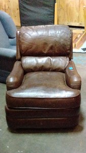 brown recliner chair