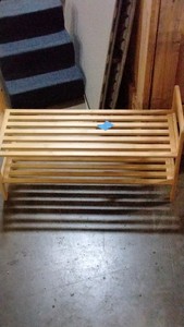shoe rack