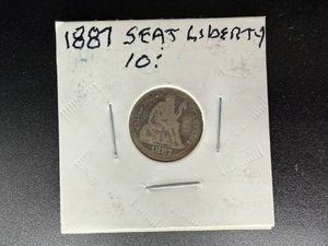 1887 Seated Liberty Dime