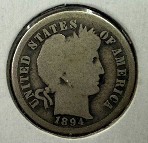 1894O Barber Dime