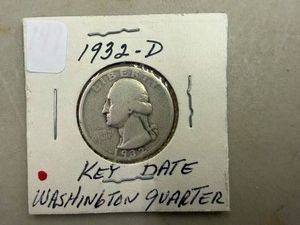 1932D Washington Quarter - Key Date