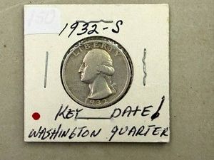 1932S Washington Quarter - Key Date