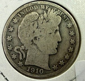 1910S Barber Half Dollar