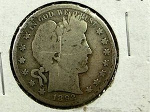1892S Barber Half Dollar - Key Date
