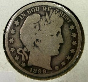 1899O Barber Half Dollar