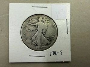 1916S Walking Liberty Half Dollar