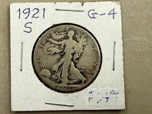 1921S Walking Liberty Half Dollar