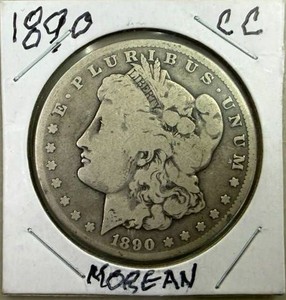 1890 CC Morgan Dollar