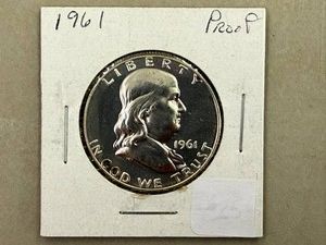 1961 Frankin Half Dollar Proof