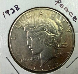 1928 Peace Dollar