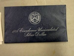1974 Eisenhower Uncirculated Silver Dollar