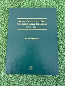Americas National Park Commemorative Quarters Book 2010-2021 - 55 Quarters, Missing Just 1