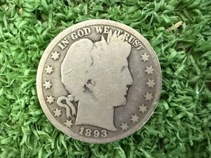 1893 Barber Half Dollar