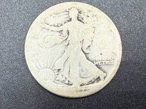 1917 D (on Reverse) Walking Liberty Half Dollar