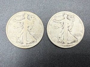 1918 & 1918D Walking Liberty Half Dollars
