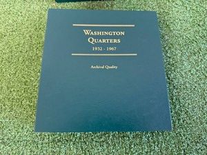  Complete Book Washington Quarters 1932-1967 - 86 Total Coins 