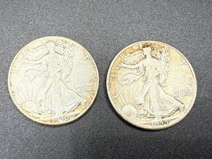 1944 & 1944D Walking Liberty Half Dollars