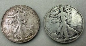 1946 & 1946D Walking Liberty Half Dollars