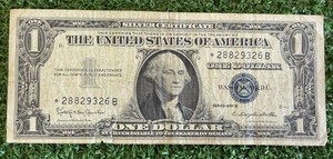 1957 B Star Silver Certificate