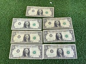 7 1963B Barr Richmond Dollar Bills