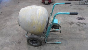 Electric Cement Mixer on Cart