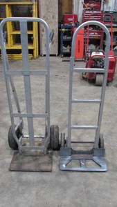 (2) Aluminum Utility Carts