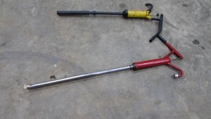 (2) Barrel Pumps