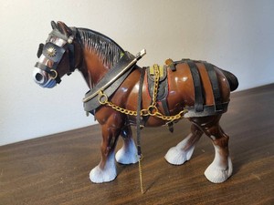 Vintage Model Clydesdale Draft Horse